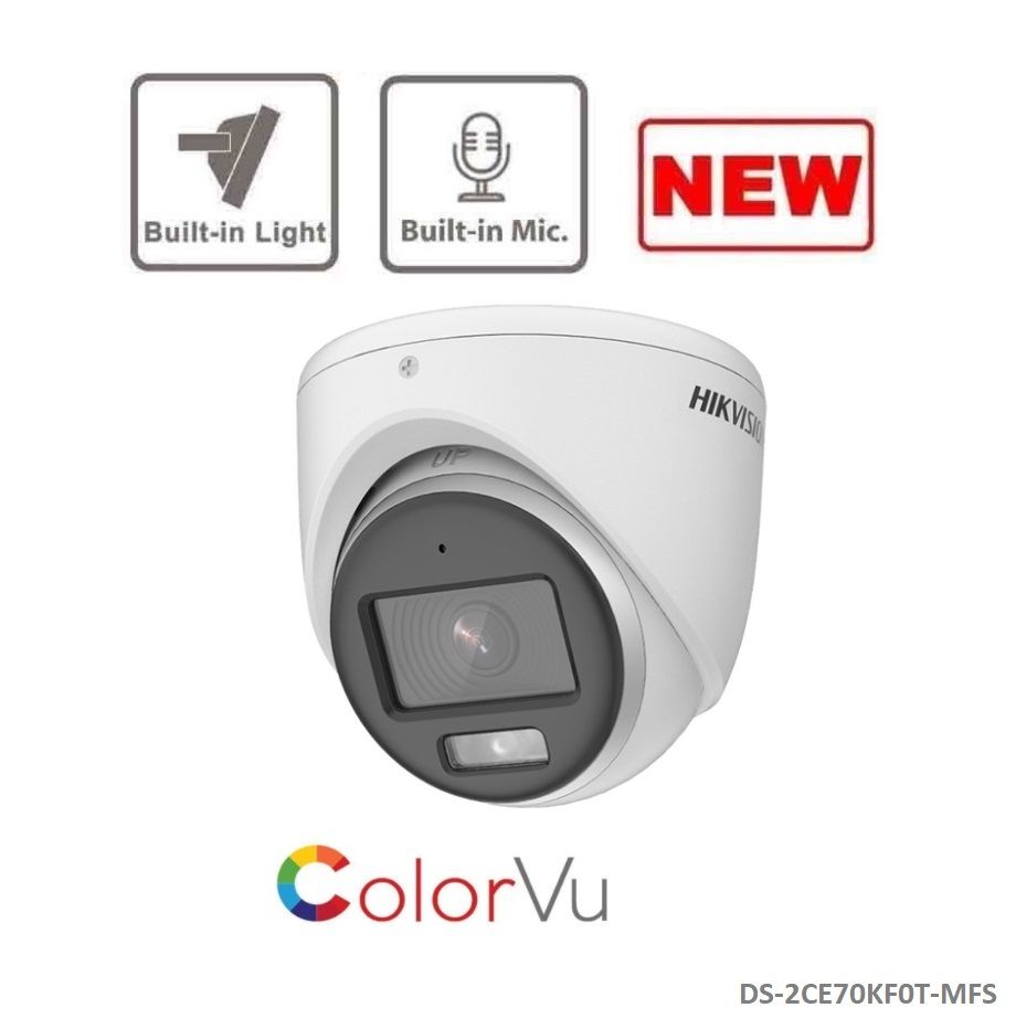 6MP Analog ColorVu Hikvision