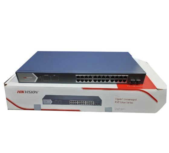 Hikvision 24-Port Smart Managed Switch